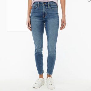 NWT J. CREW FACTORY JEANS SKINNY 10" HIGH-RISE SIGNATURE STRETCH+
